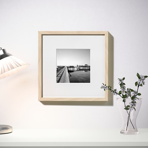 HOVSTA frame, 23x23 cm, birch effect