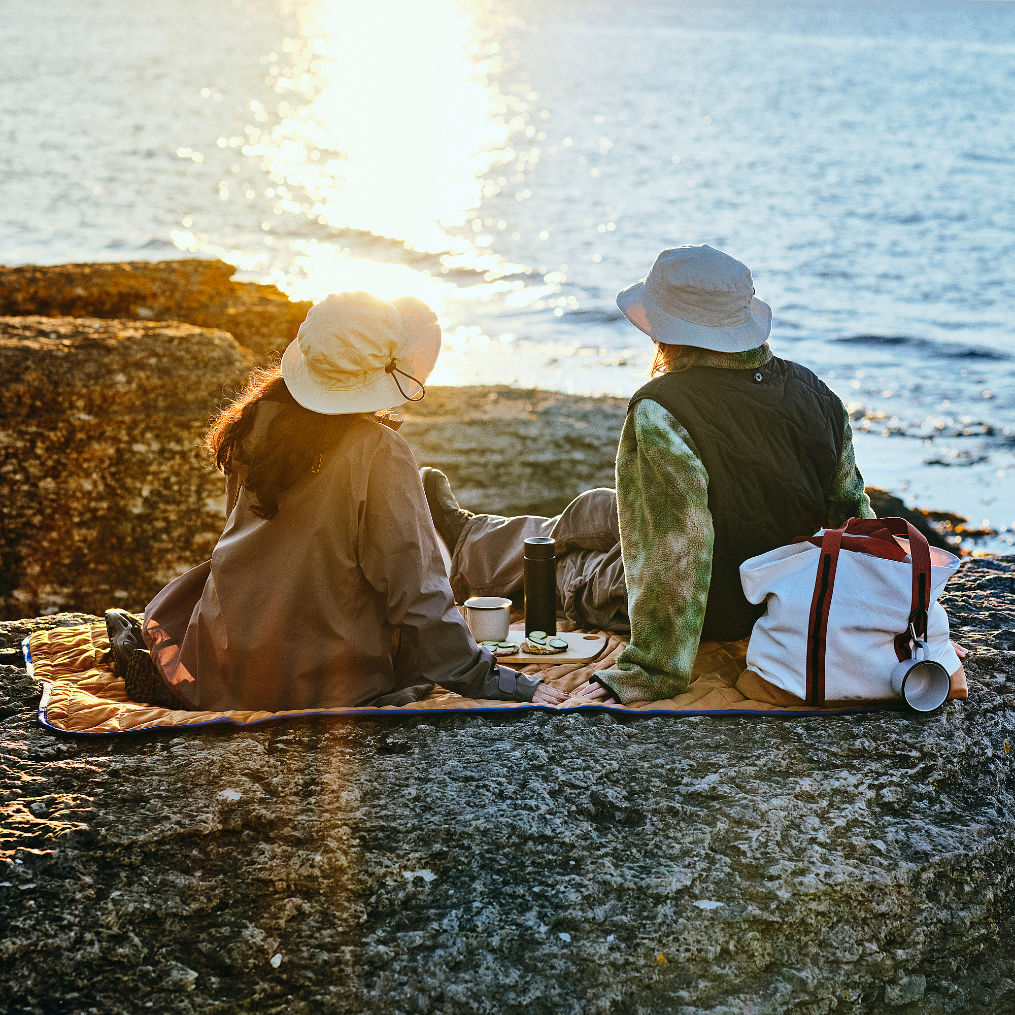 SOLUPPGÅNG picnic blanket