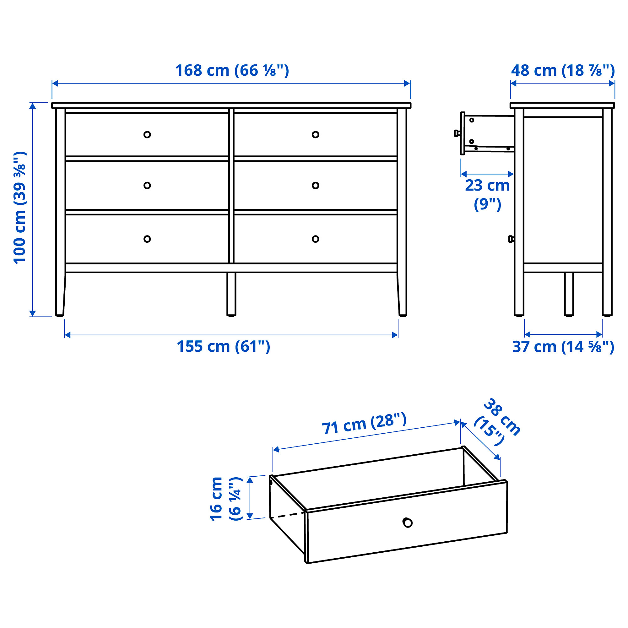 GULLABERG 睡房傢具 4件套裝