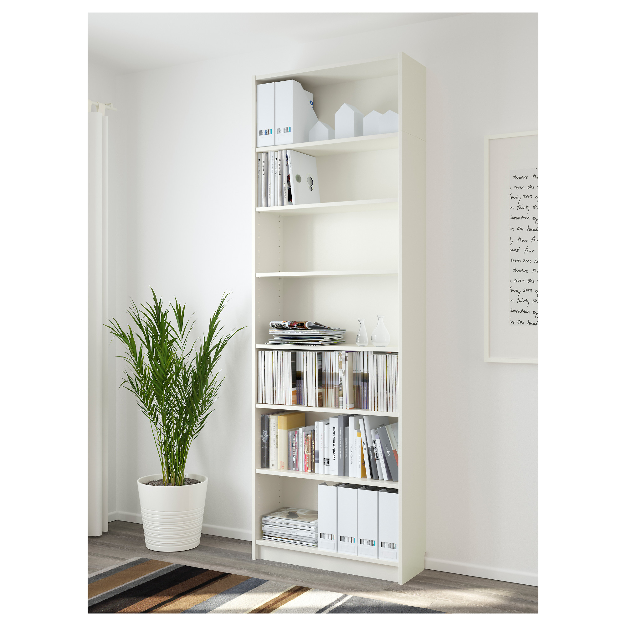 BILLY - bookcase, white | IKEA Hong Kong