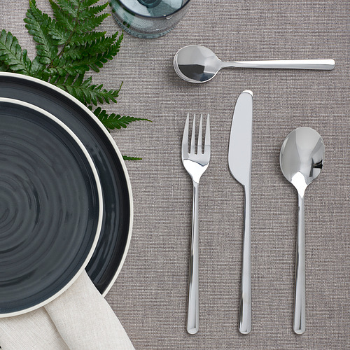 LÖFTESRIK 24-piece cutlery set