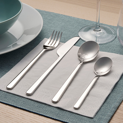 LÖFTESRIK 24-piece cutlery set