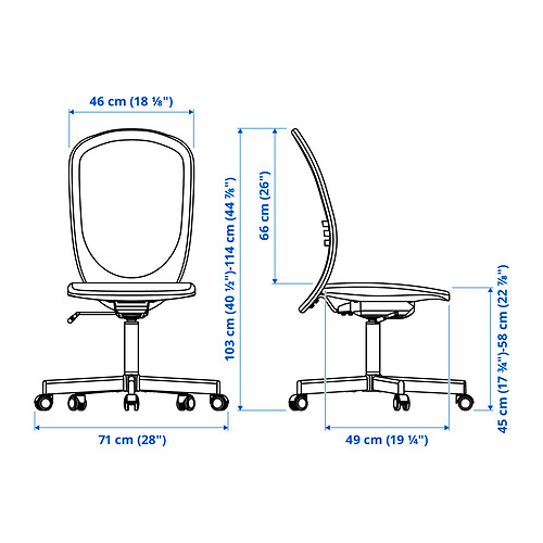 FLINTAN office chair