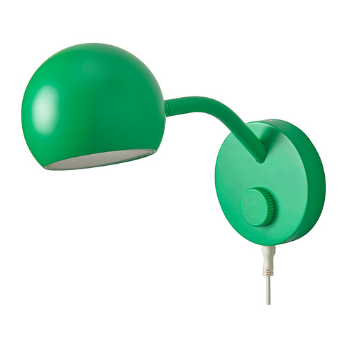 KORVSNÖRE - LED wall lamp, dimmable/green | IKEA Hong Kong and Macau - E1008087_S4