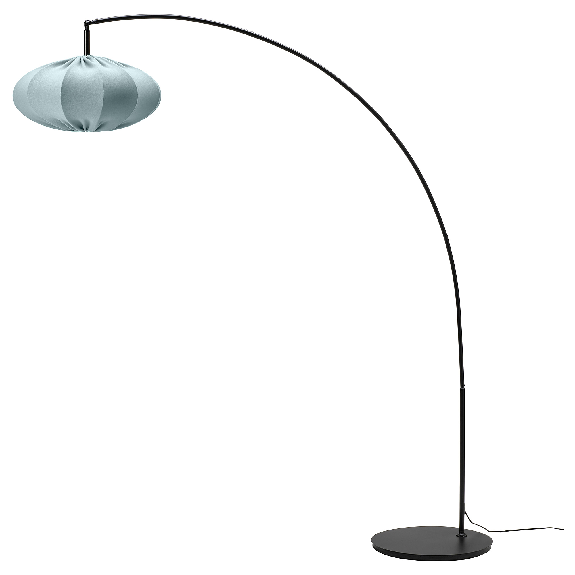 REGNSKUR/SKAFTET floor lamp, arched