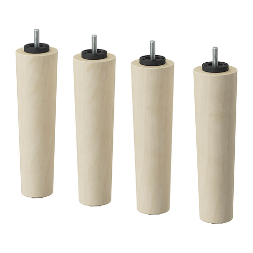 BRYNILEN - leg, birch, 20 cm | IKEA Hong Kong and Macau - PE969932_S4