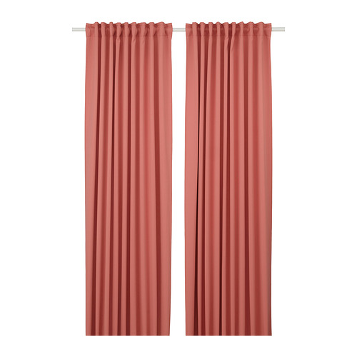 MAJGULL room darkening curtains, 1 pair