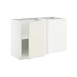 METOD corner base cabinet with shelf