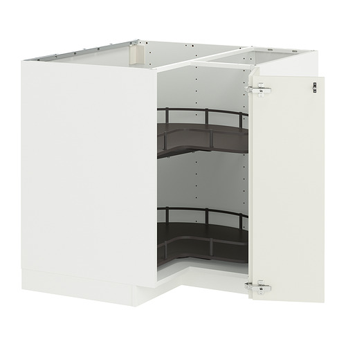 METOD corner base cabinet with carousel