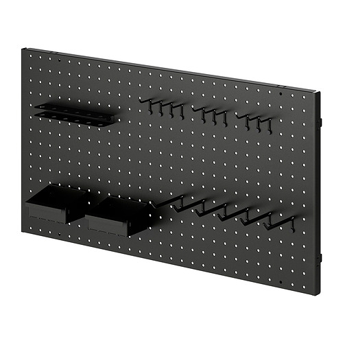 BROR 20 pieces pegboard set