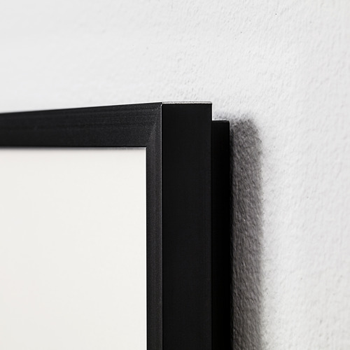 LOMVIKEN 畫框, 32x32 cm, 黑色