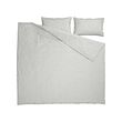 SOLFIBBLA duvet cover and 2 pillowcases