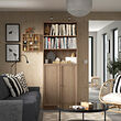 BILLY/OXBERG bookcase with doors