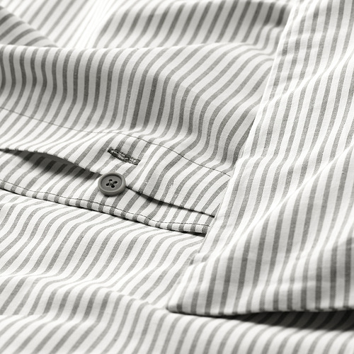 SOLFIBBLA duvet cover and 2 pillowcases