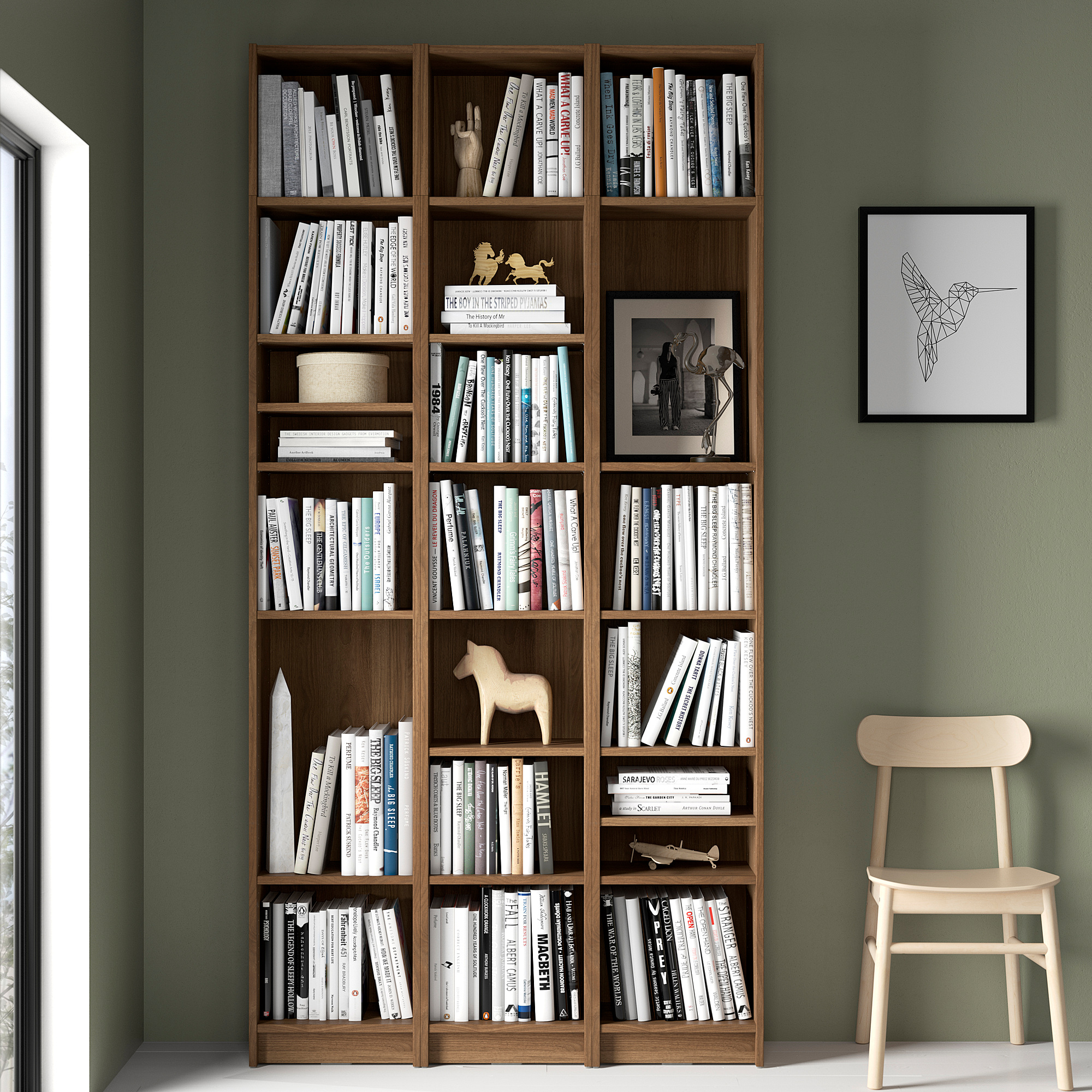 BILLY bookcase comb with extension units