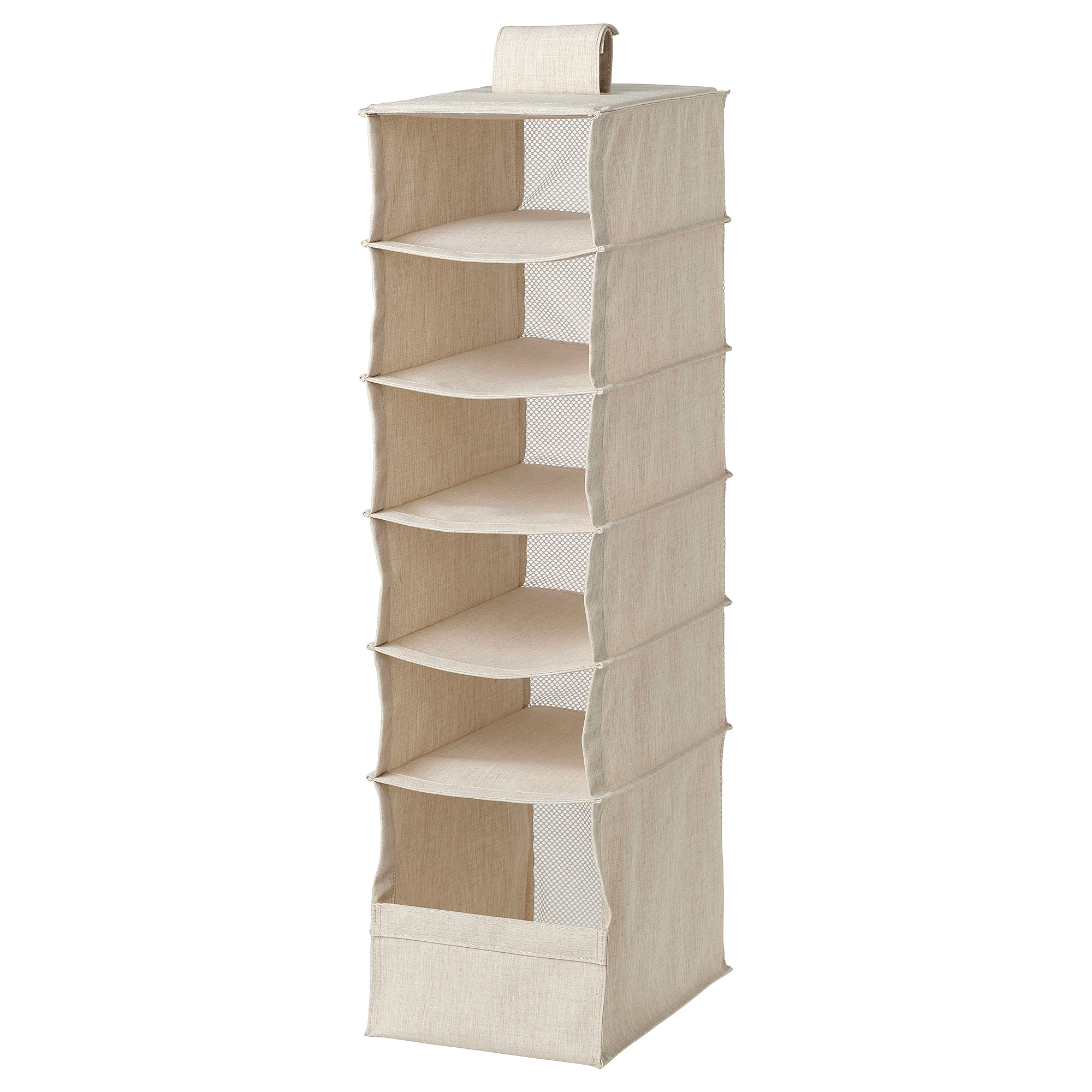 PURRPINGLA hanging storage w 6 compartments