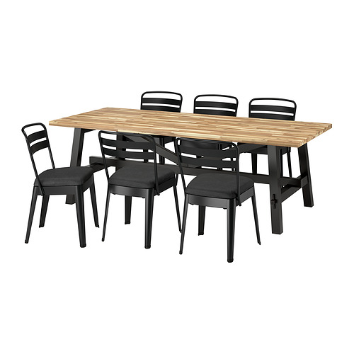 RAMSNÄS/SKOGSTA 一檯六椅