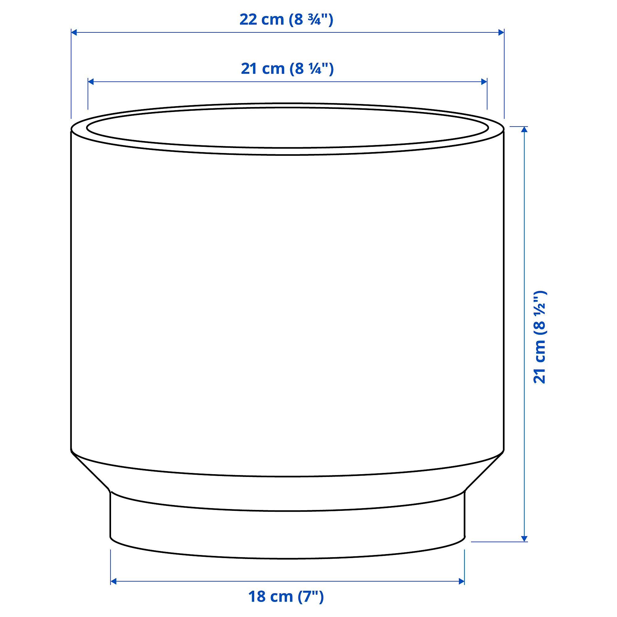 HONUNGSPALM plant pot