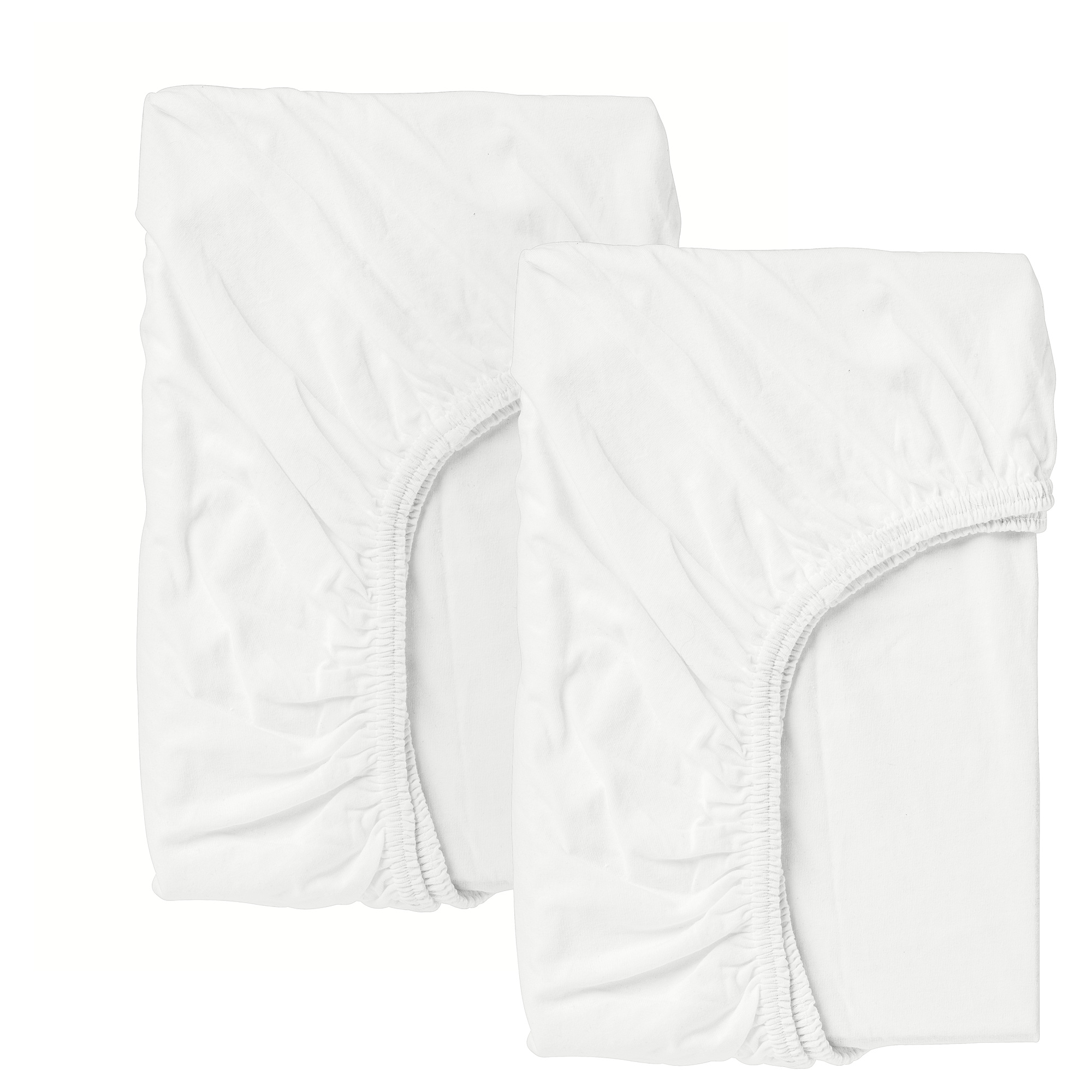LEN Drap housse, blanc, 70x160 cm - IKEA Belgique