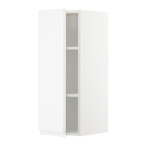 METOD wall cabinet with shelves