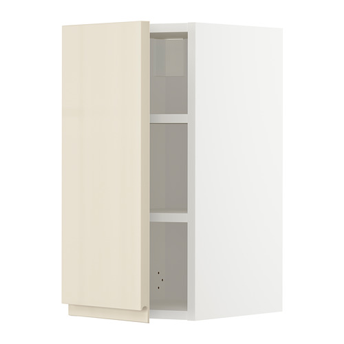 METOD wall cabinet with shelves