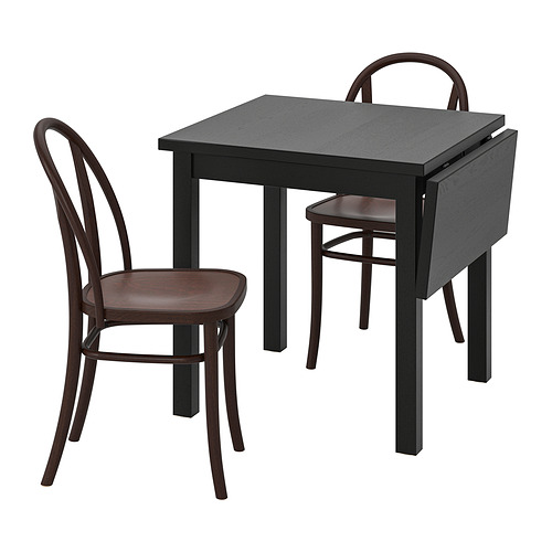 NORDVIKEN/SKOGSBO table and 2 chairs