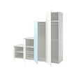 PLATSA wardrobe w 6 doors
