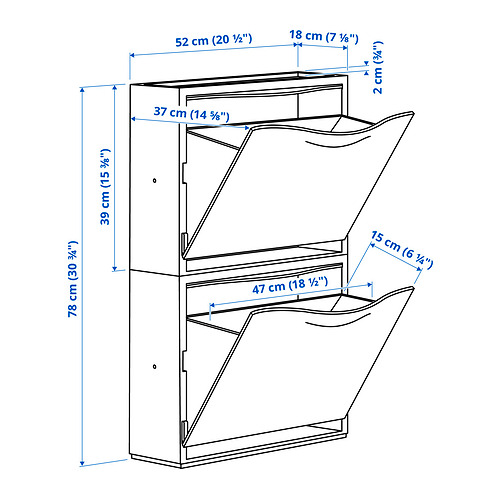 TRONES shoe cabinet/storage