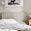 SLÄKT headboard with cover