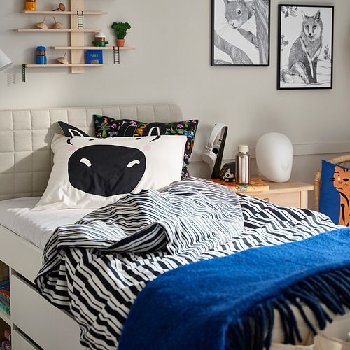 NATTHÄGER duvet cover and pillowcase