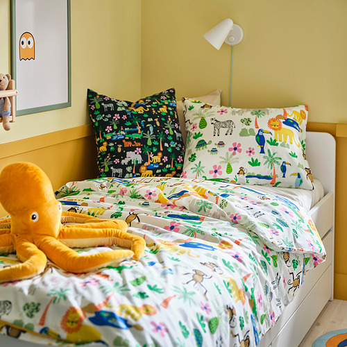 NATTHÄGER duvet cover and pillowcase