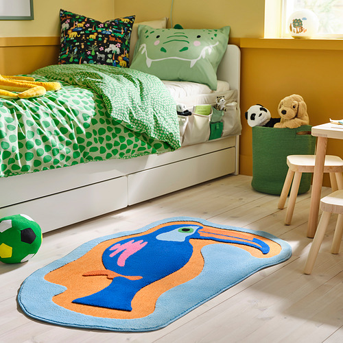NATTHÄGER rug, low pile
