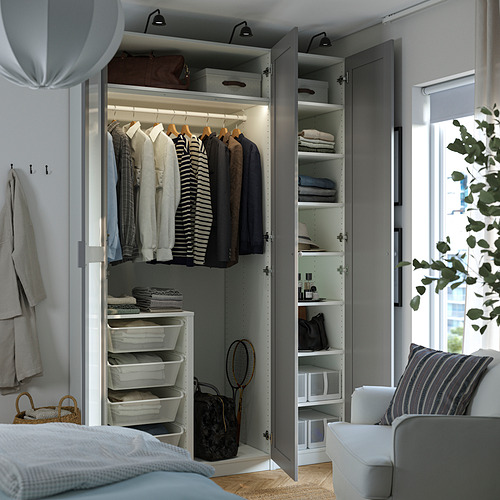 PAX/KAMMARTORP/GULLABERG wardrobe combination