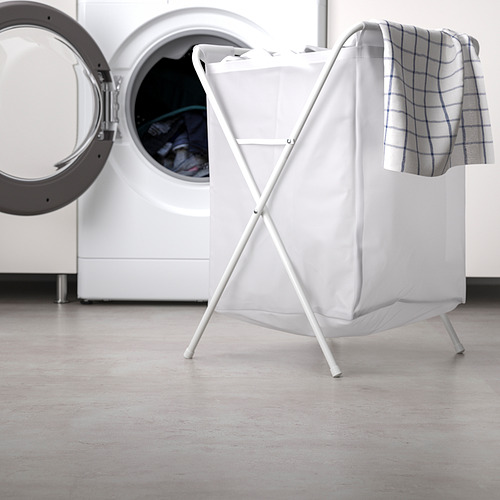 JÄLL laundry bag with stand