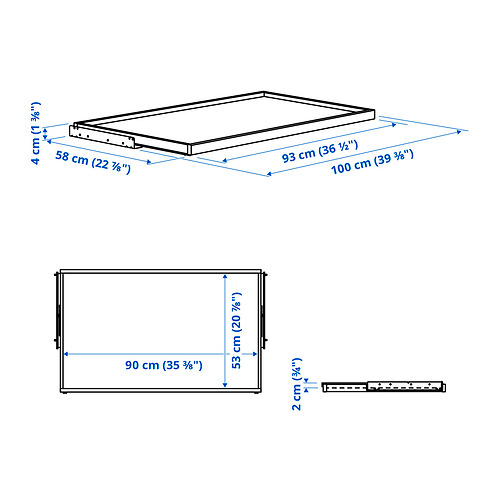 KOMPLEMENT pull-out tray