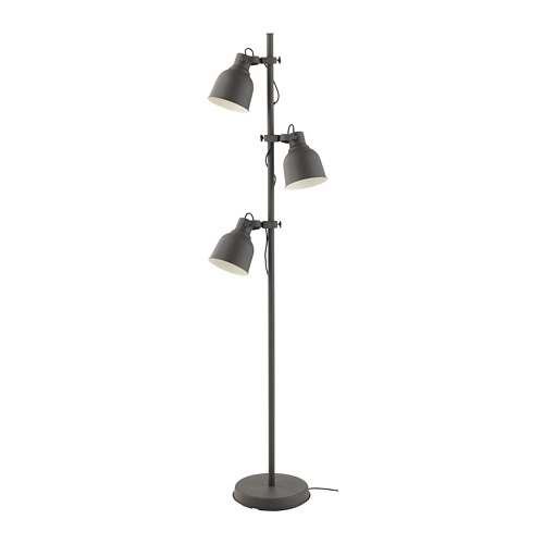 HEKTAR floor lamp with 3-spot