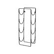 SNÖSPIRA 4-bottle wine rack