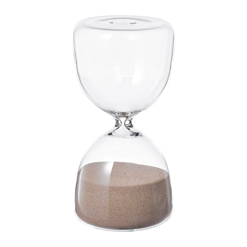 EFTERTÄNKA decorative hourglass