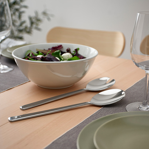 LÖFTESRIK 2-piece salad servers set