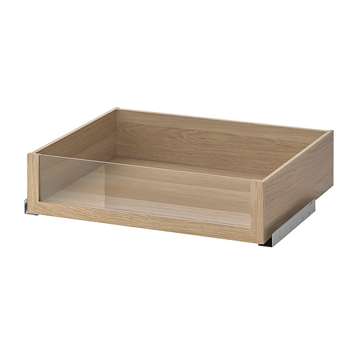 KOMPLEMENT drawer with glass front