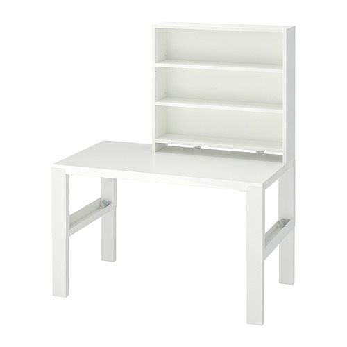 PÅHL desk with shelf unit