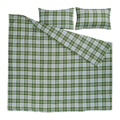 BANBJÖRNBÄR duvet cover and 2 pillowcases