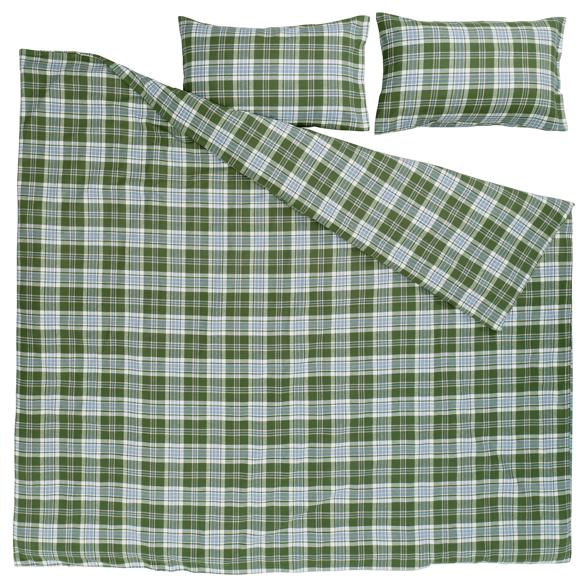 BANBJÖRNBÄR duvet cover and 2 pillowcases