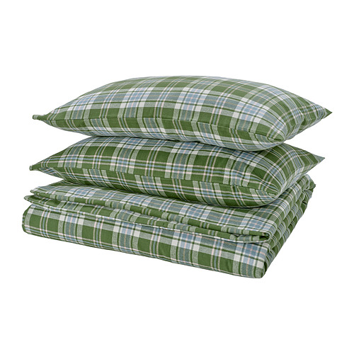 BANBJÖRNBÄR duvet cover and 2 pillowcases