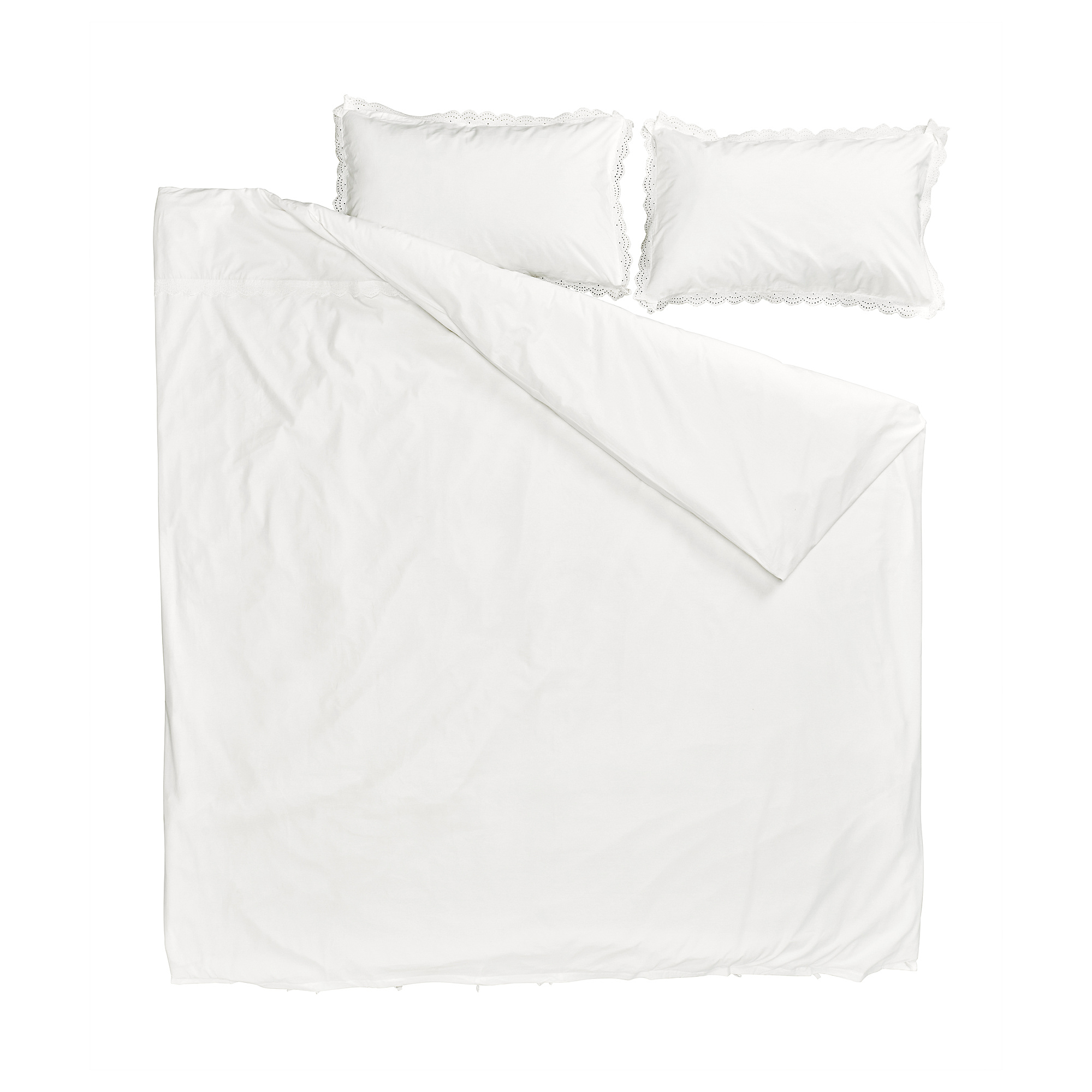 BIRGITTARÖNN duvet cover and 2 pillowcases