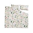 KRONBUSKE duvet cover and 2 pillowcases