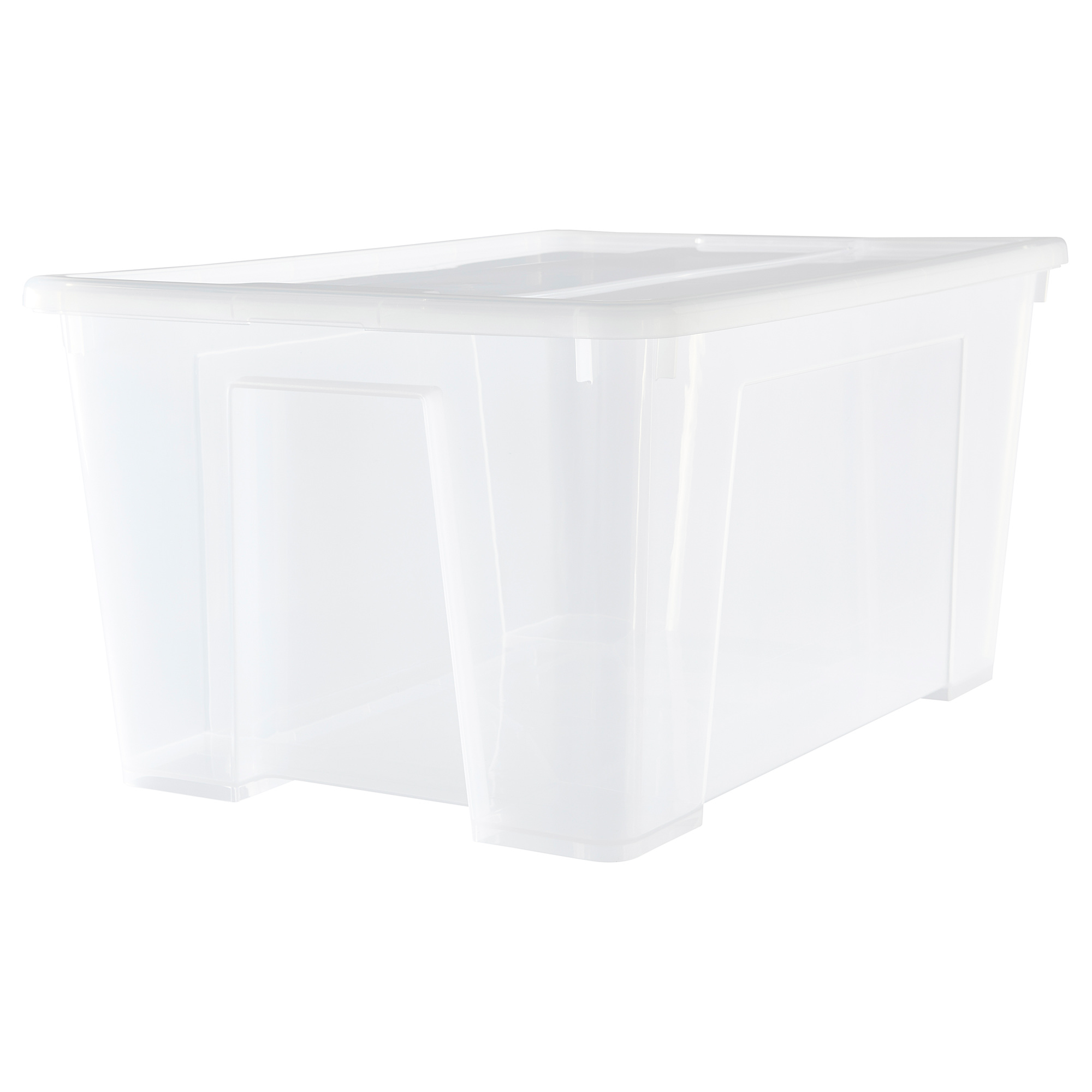 SAMLA box with lid, transparent IKEA Hong Kong