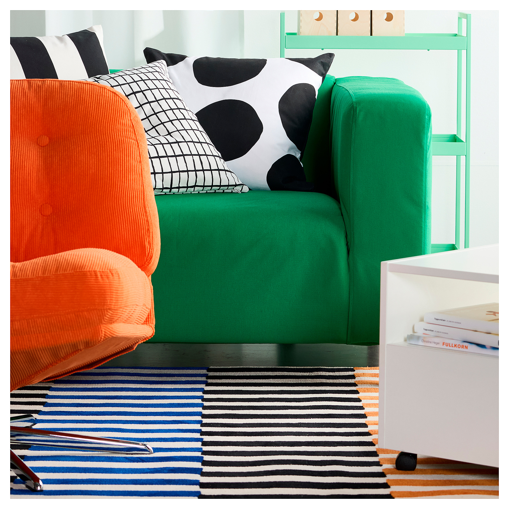 VÄNDPLATS rug, low pile