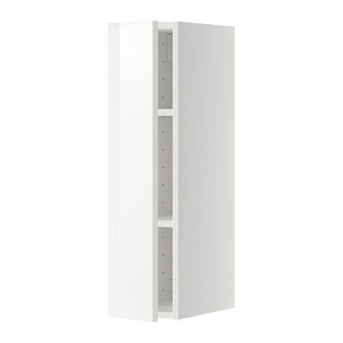 METOD wall cabinet with shelves