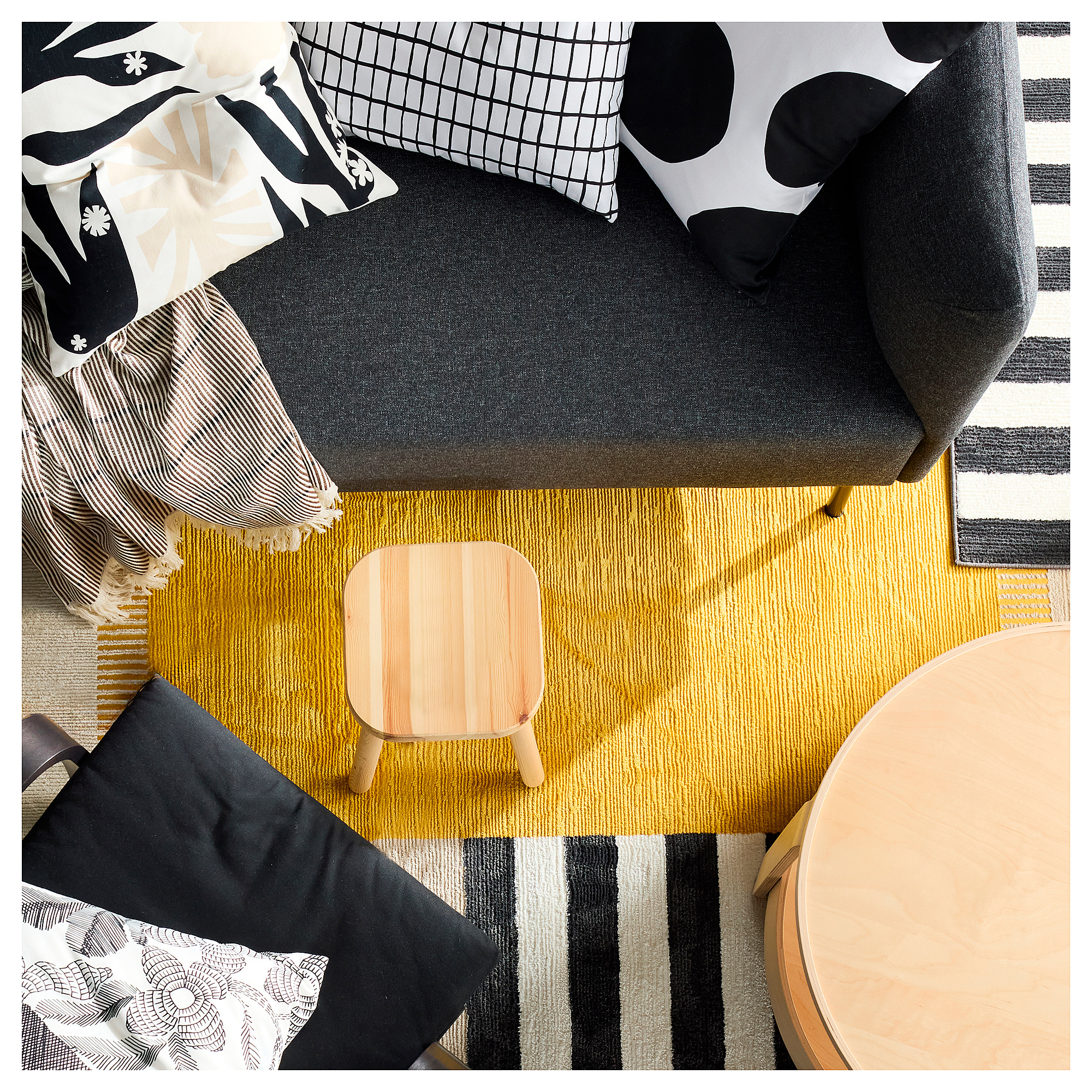 ELSYSTEM rug, low pile